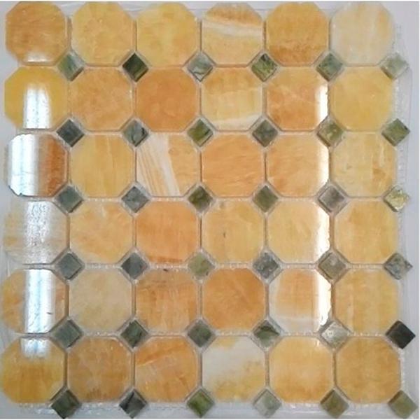 Мозаика из камня на сетке М20-218Р ZZ |30.5x30.5