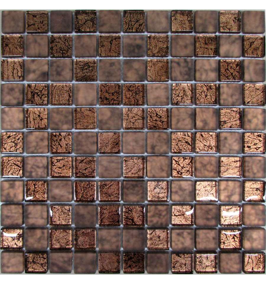 Мозаика из стекла на сетке S10-005 ZZ |30x30