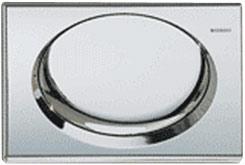 Клавиша смыва "Rumba" для системы смыв/стоп, хром/глянц. пластик XX