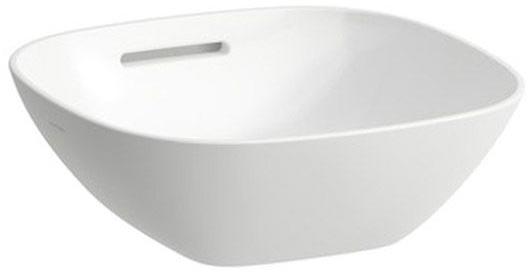 Раковина накладная на столешницу, 350х360хh1145мм, без отв.д/смесителя, (цв. белый), Ino ZZ