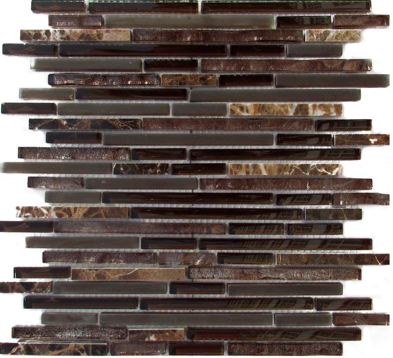 Мозаика из стекла на сетке SK10-039 ZZ |30.1x30.1