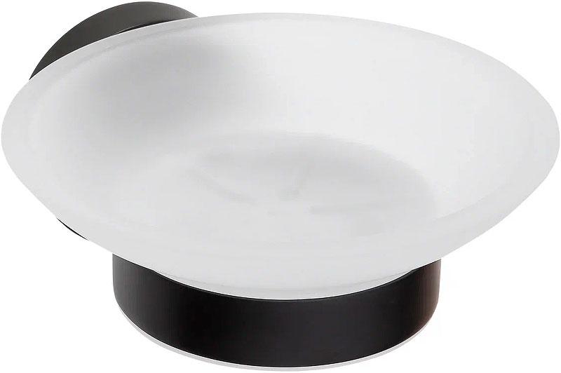 Мыльница настенная, (цв. черный матовый), Dark ZZ