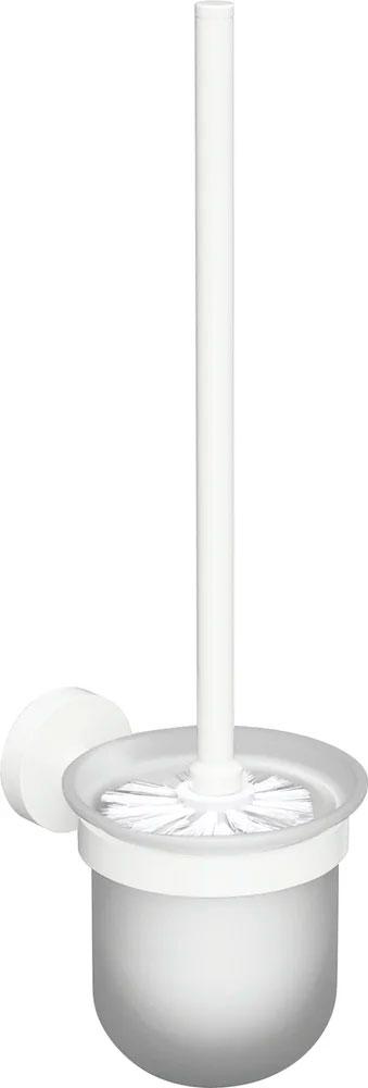 Ерш настенный, (цв.белый, сткло мат.), White ZZ