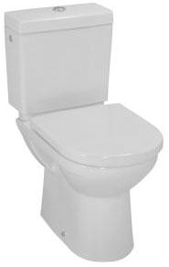 Чаша напольного унитаза 36х70см, без сиденья, горизонт.выпуск, Laufen Pro ZZ