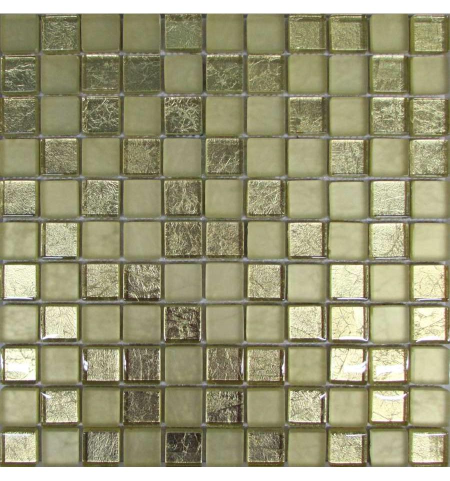 Мозаика из стекла на сетке S10-004 ZZ |30x30