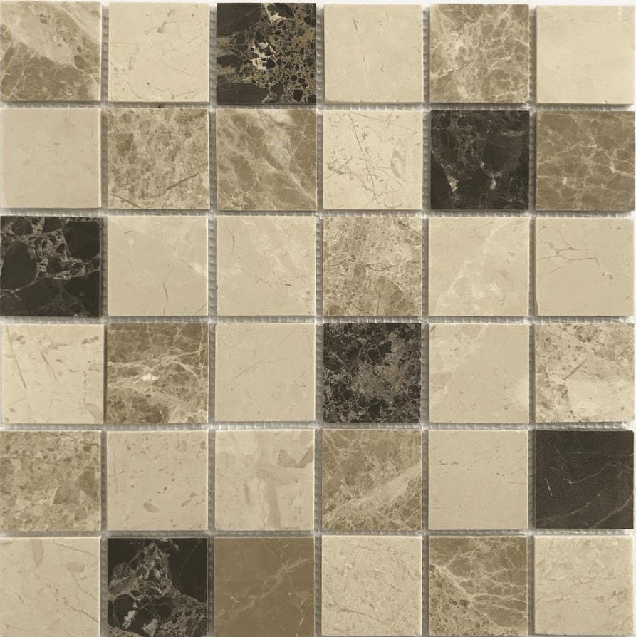 Мозаика из камня на сетке М20-280-48Т ZZ |30.5x30.5