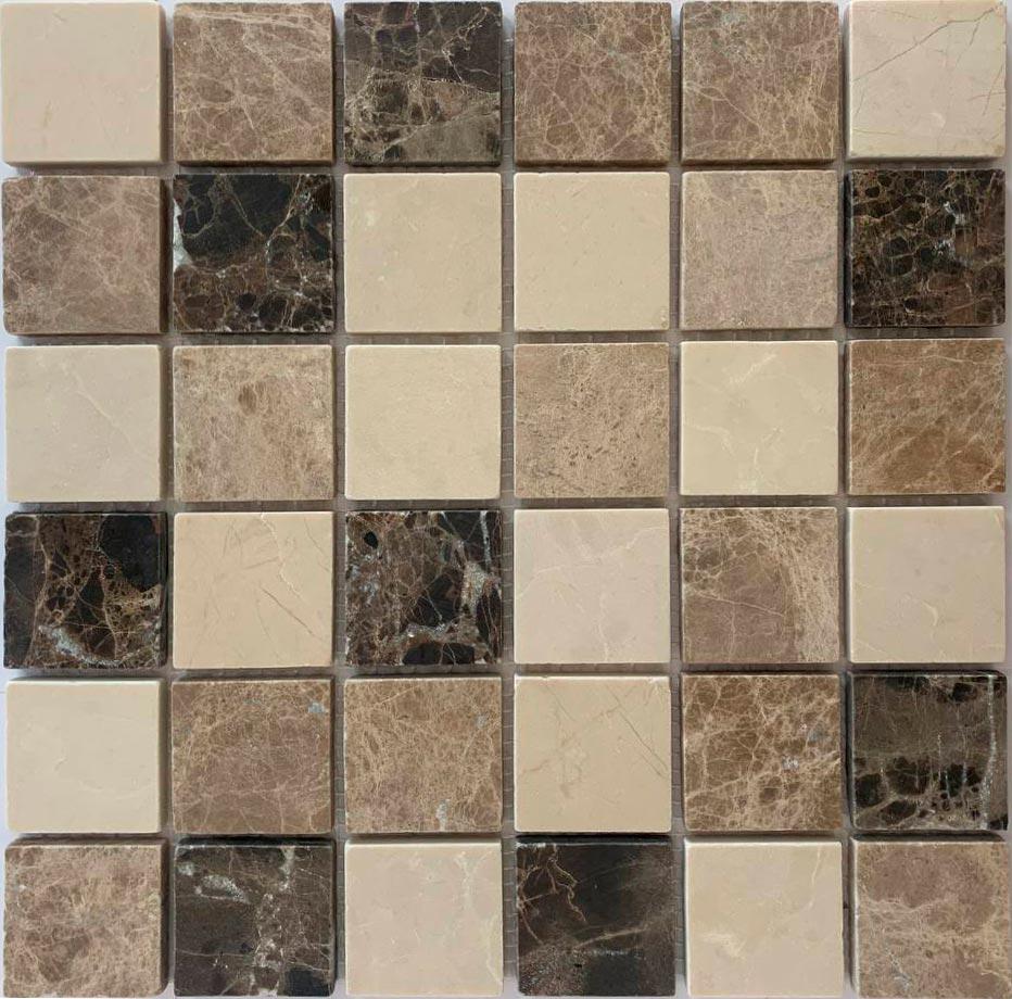 Мозаика из камня на сетке М20-377-48Т ZZ 30.5x30.5