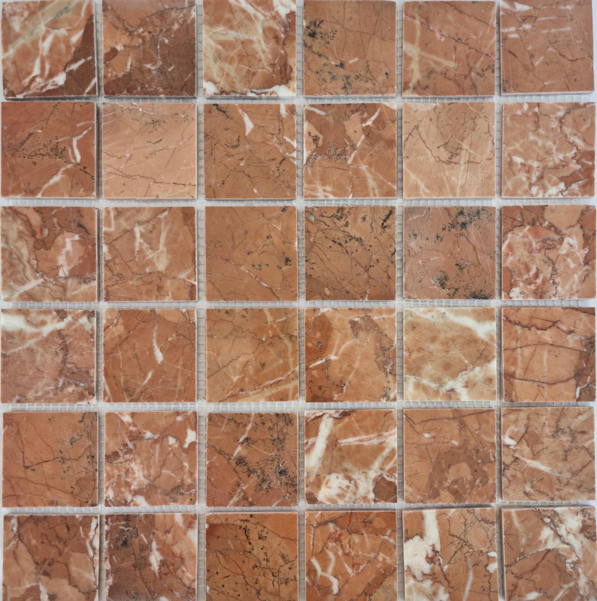 Мозаика из камня на сетке М20-361-48Р ZZ 30.5x30.5