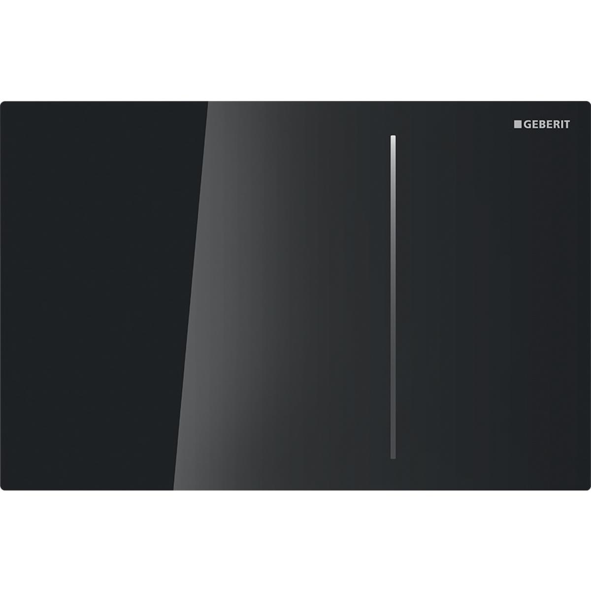 Клавиша двойного смыва, (стекло цв.черный), Sigma 70 ZZ