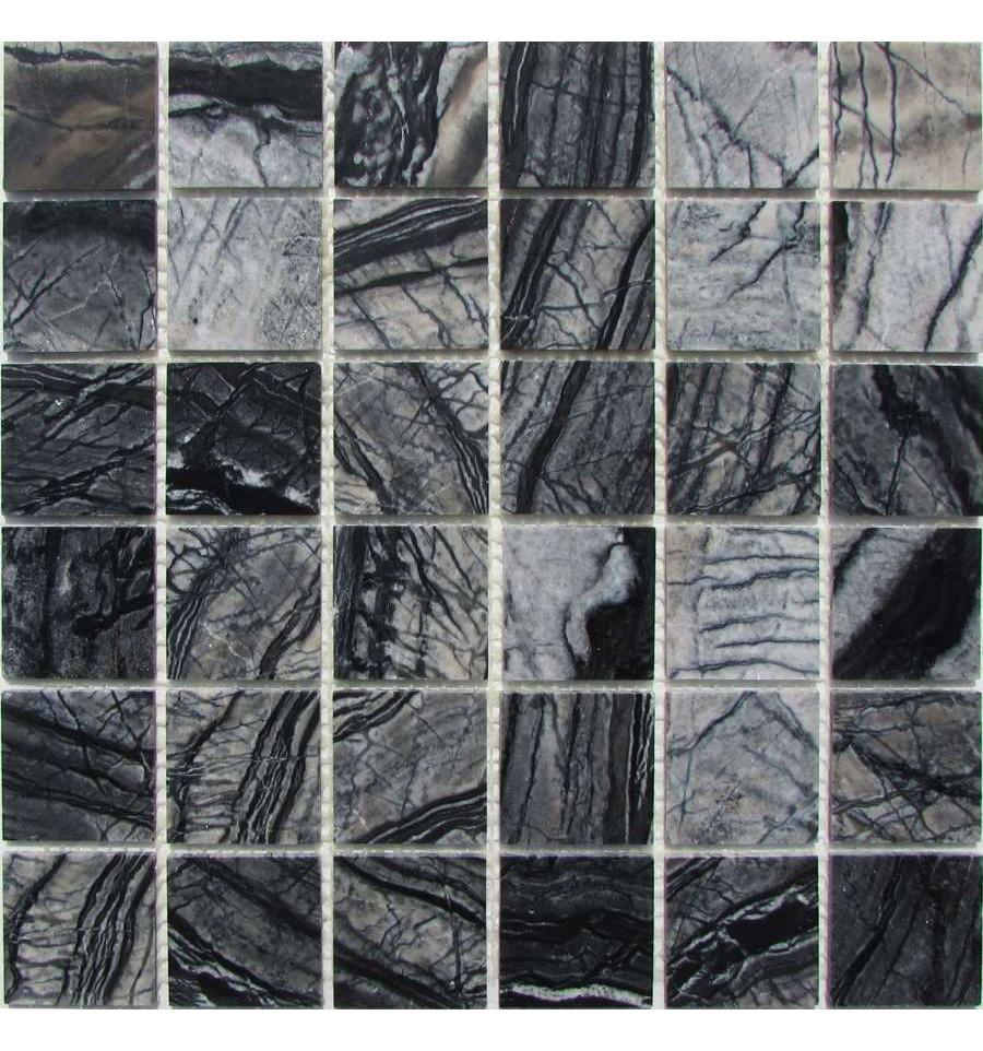 Мозаика из камня на сетке М20-041-48Р ZZ |30.5x30.5