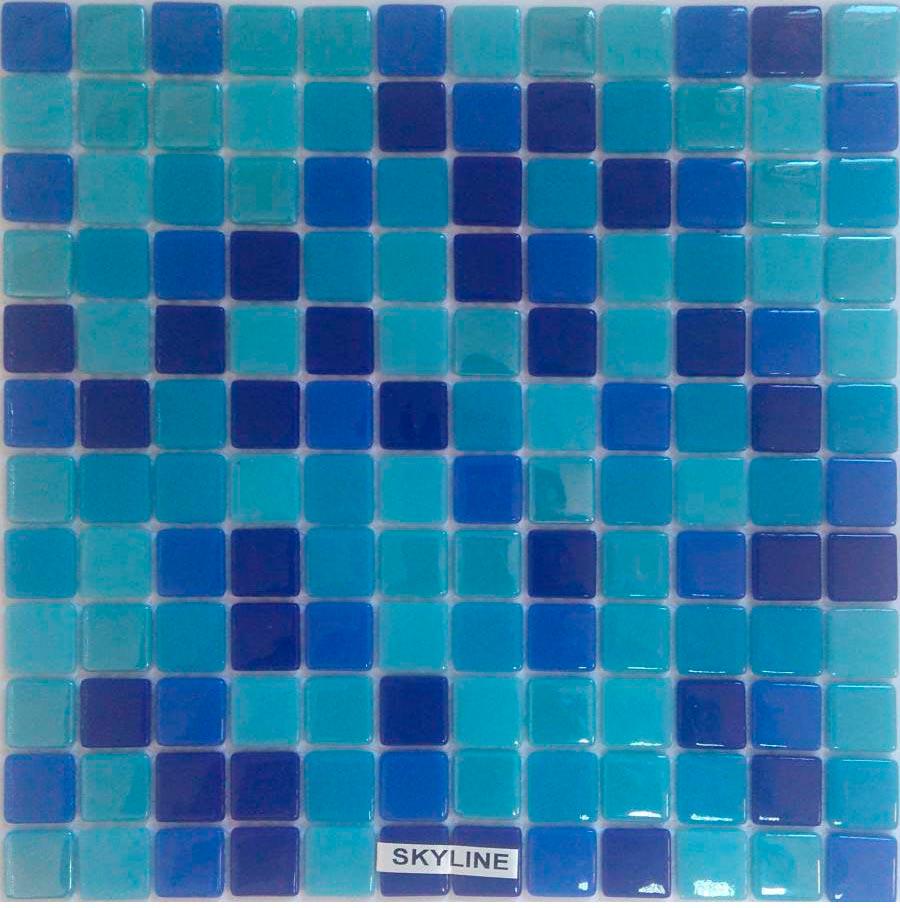 Мозаика из стекла на сетке SH-047 ZZ |31.5x31.5