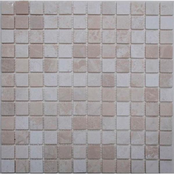 Мозаика из камня на сетке М20-145-23Т ZZ |30.5x30.5