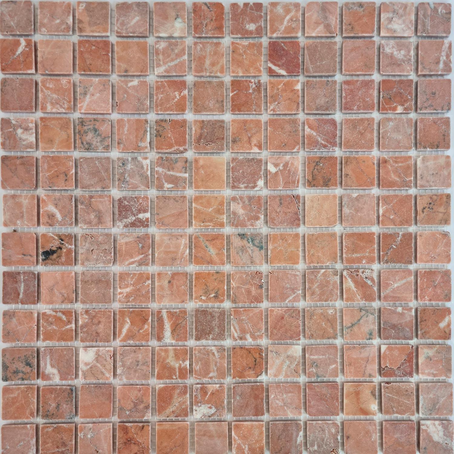 Мозаика из камня на сетке М20-260-15Р ZZ |30.5x30.5