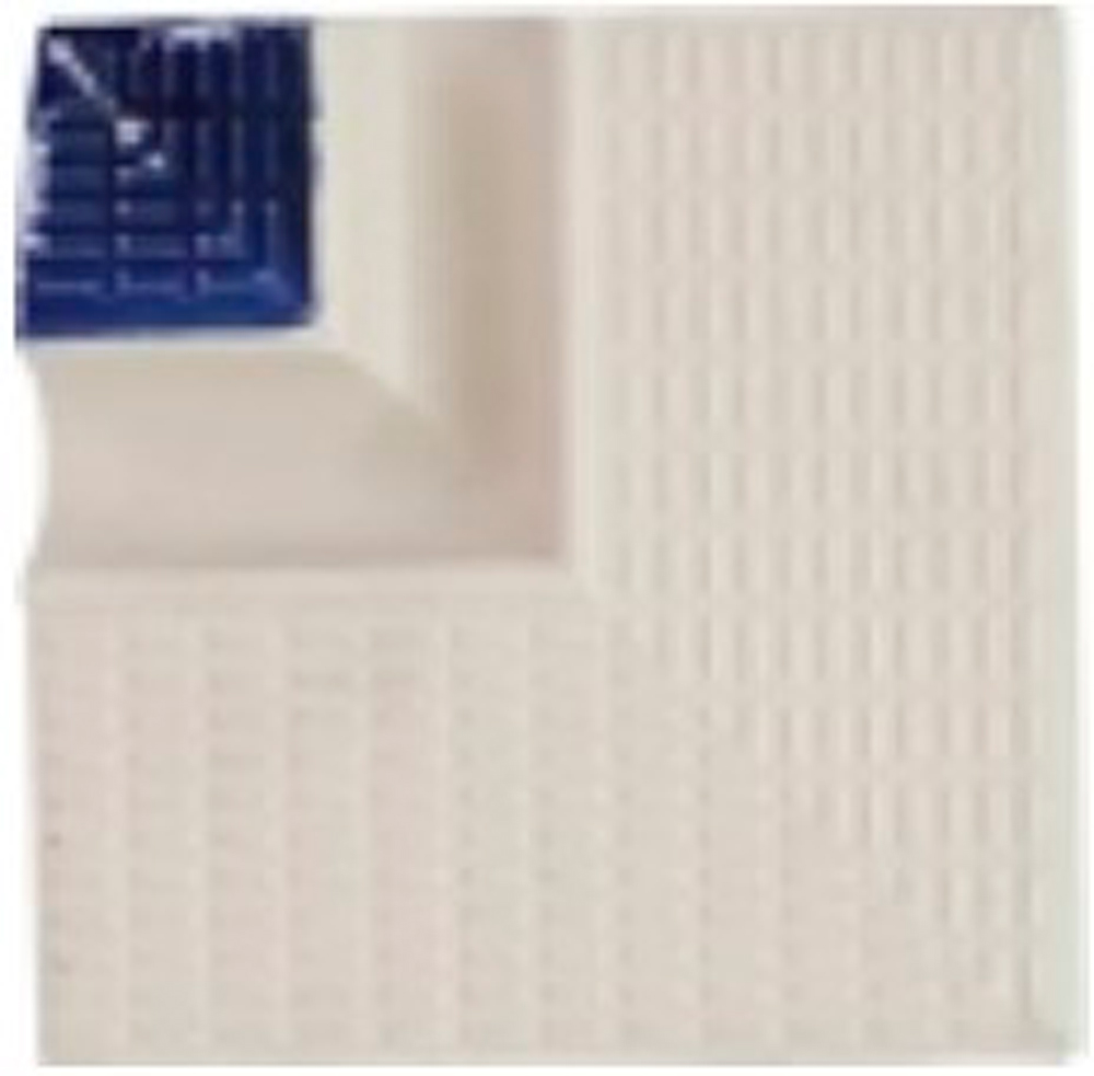 Угловой элемент Y16 бежевый-синий ZZ 11.5х11.5