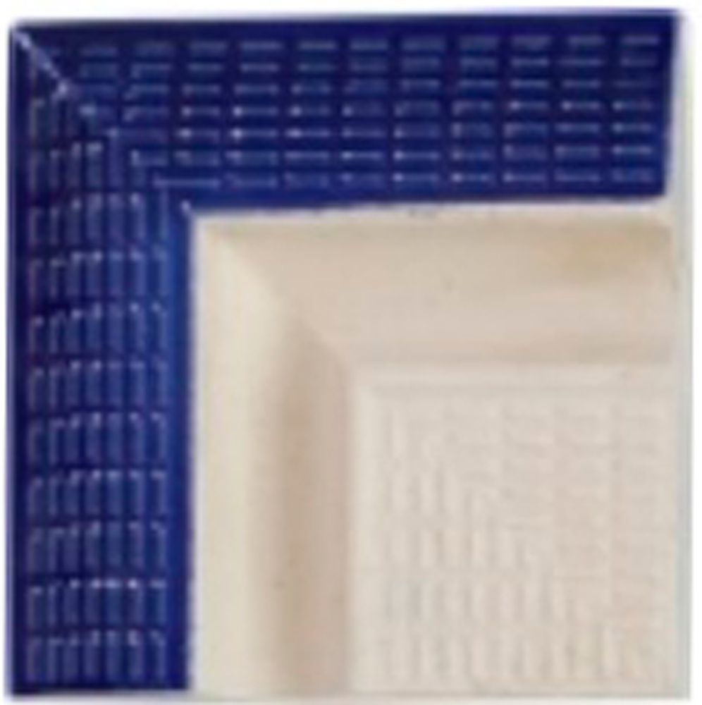 Угловой элемент Y15 бежевый-синий ZZ 11.5х11.5