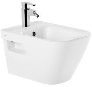 Биде подвесное 50х35см, без отверстий для крышки, Look ZZ