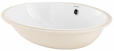 Раковина для установки под столешницу, овальная 49,5(56,5)х37,5(44,5)хh15,5см, Vouga ZZ