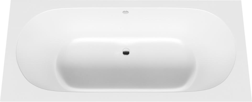 Ванна 1800х800хh600мм, встраив., литой камень S-Sense глянец цв.белый, на регулируемых опорах, БЕЗ слива-перелива, Ornella Axis ZZ