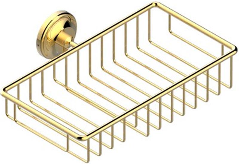 Мыльница настенная, металл. решётка 240х130mm (цв. латунь (Luxbrass)) Versailles ZZ