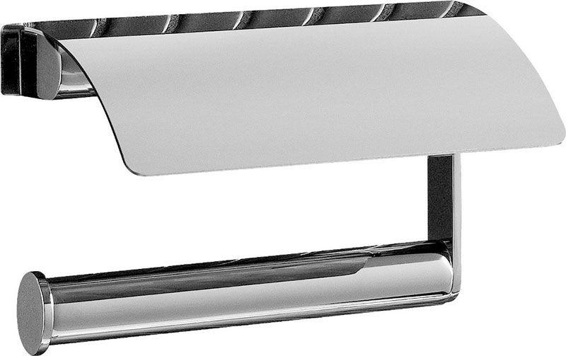 Держатель для т/б, с крышкой, (цв. хром), Connect ZZ