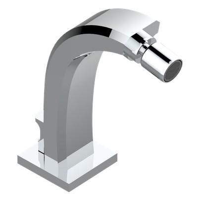 Излив с поворотным аэратором для биде (цв.хром), Metropolis Black Cristal ZZ