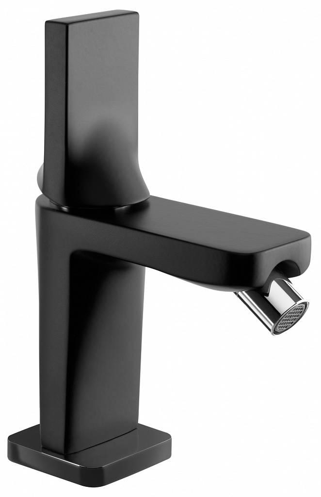 Смеситель для биде, БЕЗ д/к, (цв. черный/хром), Line ZZ