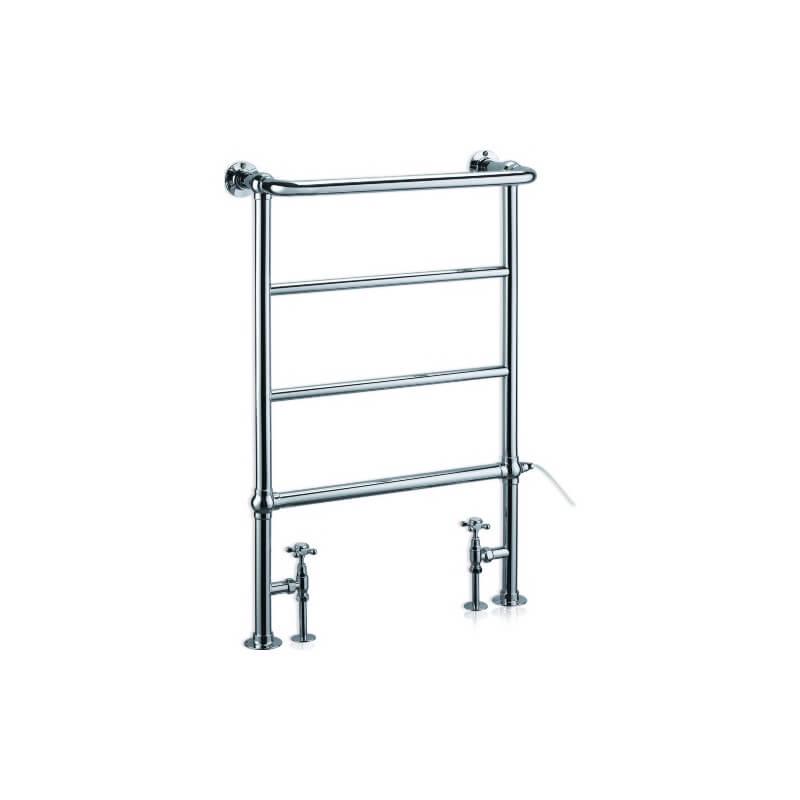Полотенцесушитель напольный, 600х235х950мм, только закрытую систему отопления, без вентилей арт.R6CHR, (цв.хром), Burlington Berkeley ZZ