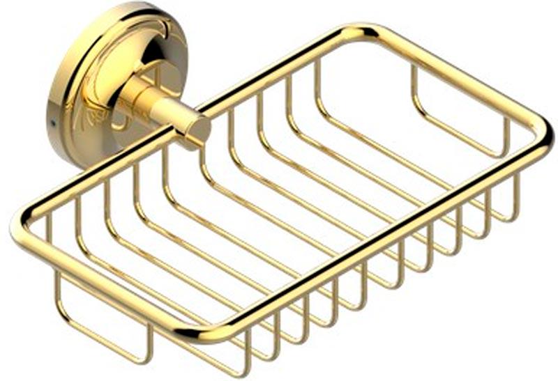 Мыльница настенная, металл. решётка 160х95mm (цв. латунь (Luxbrass)) Versailles ZZ