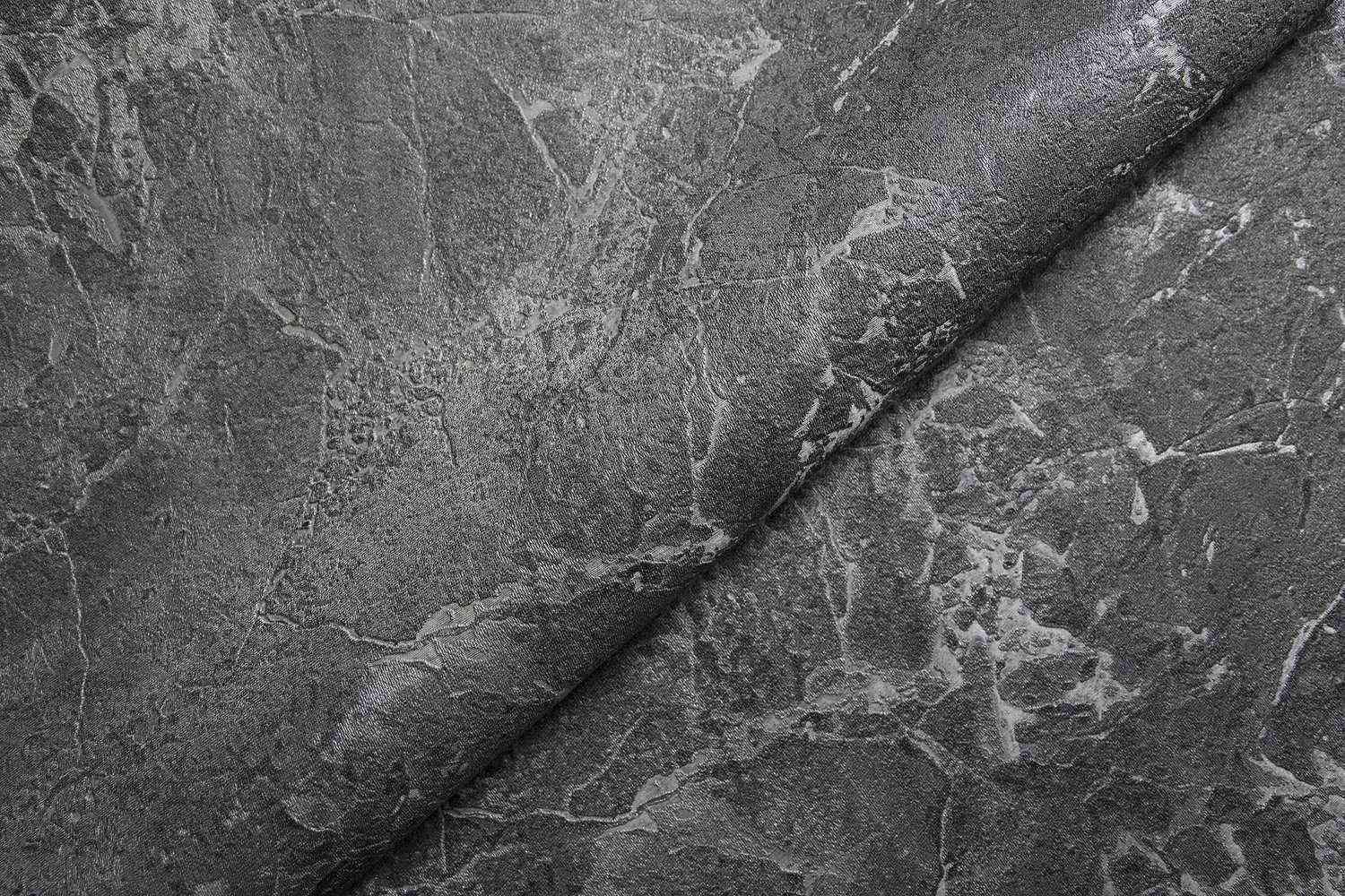 Обои виниловые Мармарос, мотив, черный ZZ