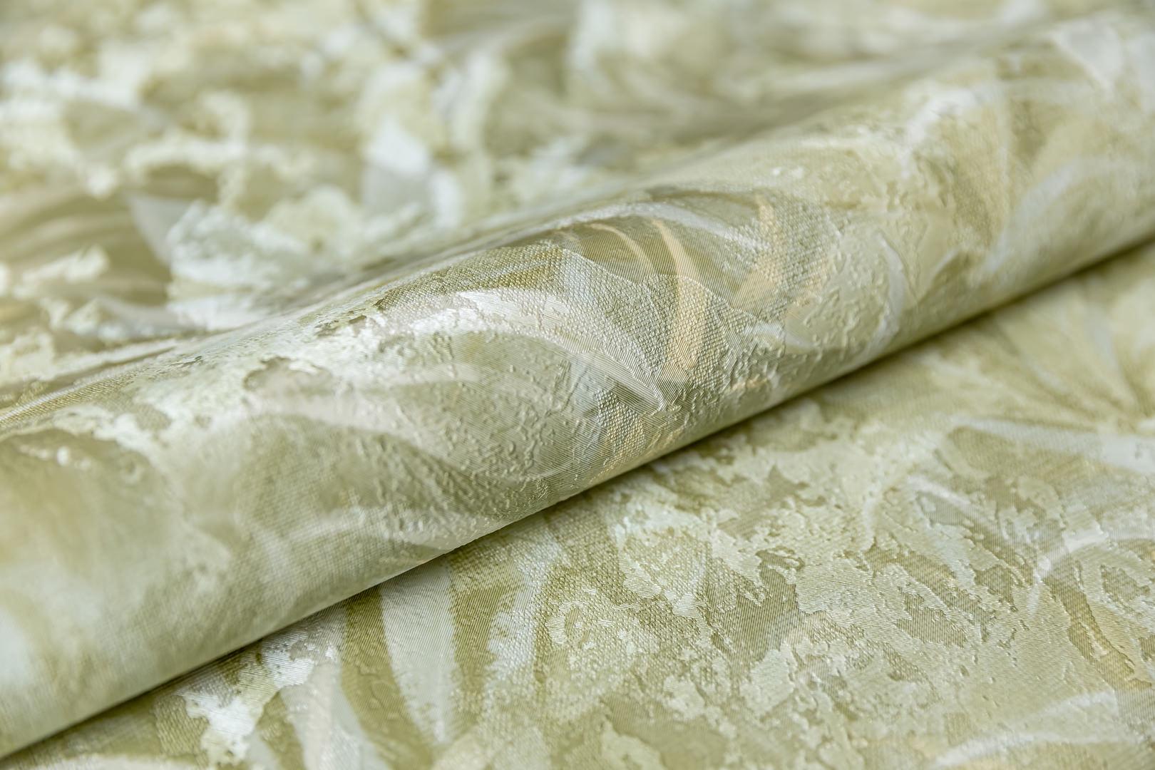 Обои виниловые Экзотика мотив, зелёный ZZ