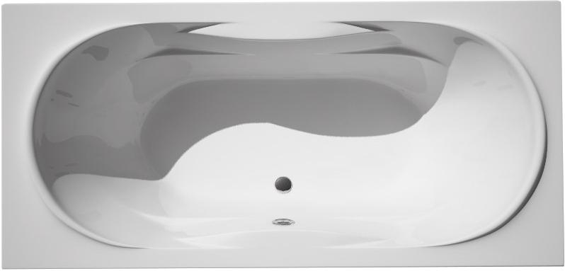 Ванна 180х80хh44см, (без каркаса и сифона), Demetra ZZ