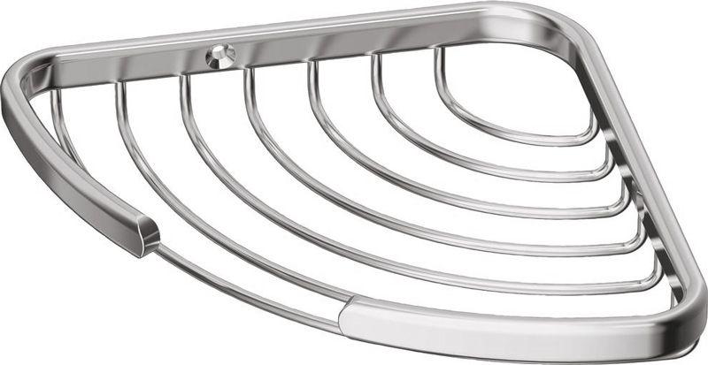 Полочка-решетка угловая, 205х144мм, (цв. хром), Connect ZZ