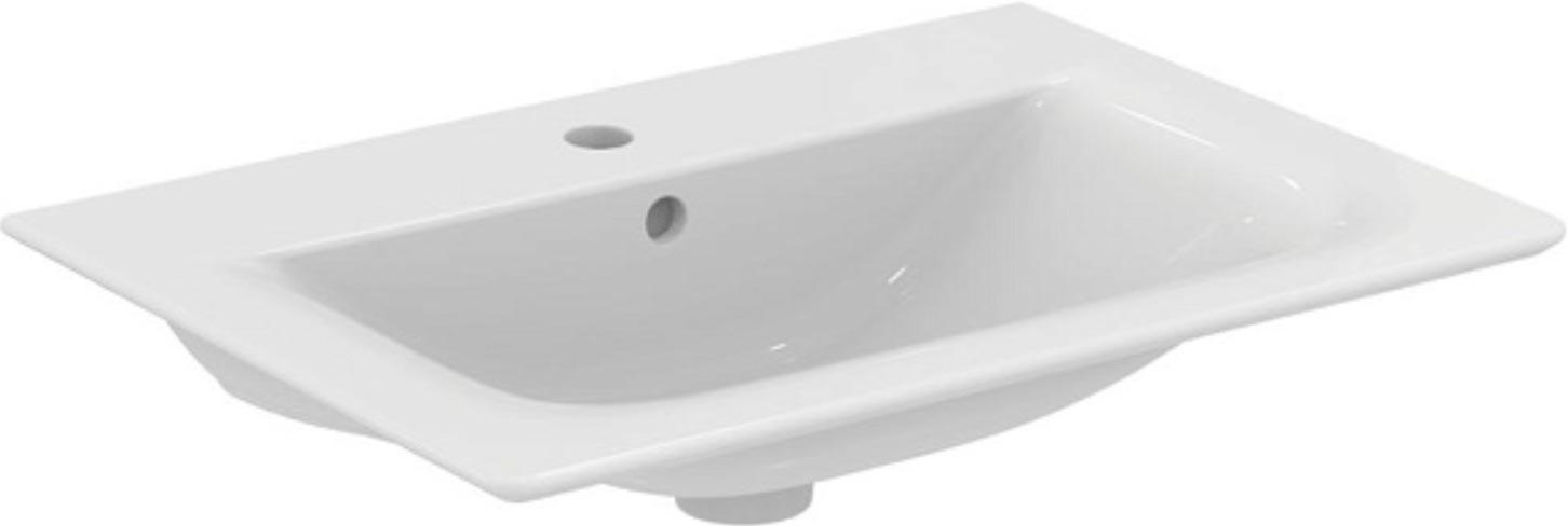 Раковина 640х460мм, с 1 отв.д/смесит., с переливом, без крепежа, Connect Air ZZ