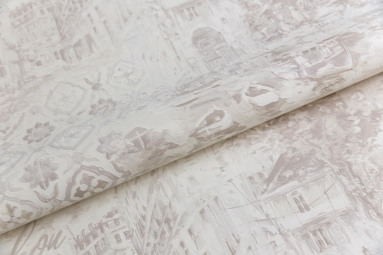 Обои виниловые Впечатление мотив, бежевый ZZ