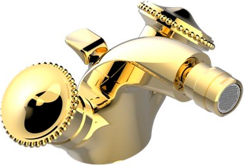 Смеситель на биде, на 1 отв., с д,к (цв. золото (Dore)) Vendome ZZ