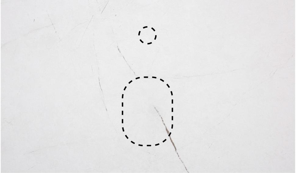 Столешница 1021х470хh10мм, для тумбы 1000мм, с отверстиями для смесителя и сифона, (Granite Gray Structural, цв.белый), La Fenice Terra ZZ