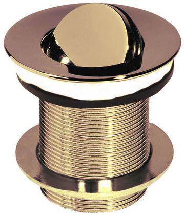 Пробка сливного отверстия для ванн без перелива, (цв.полир.латунь), Victoria Albert  ZZ