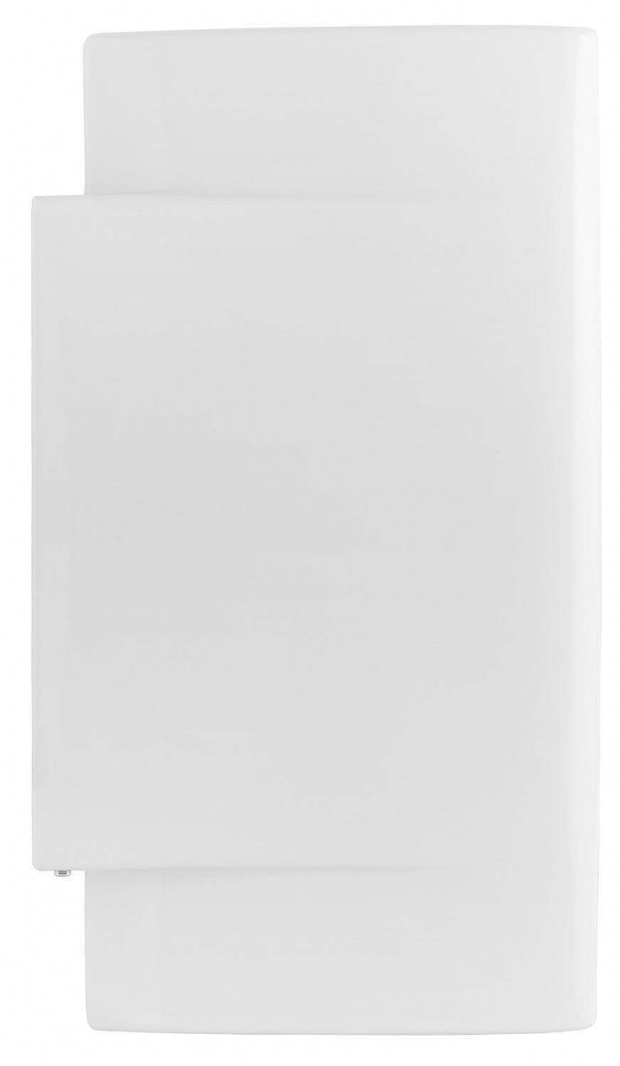 Перегородка между писсуарами, 88x420xh750мм, керамика, крепёж в компл., Sanindusa Link ZZ