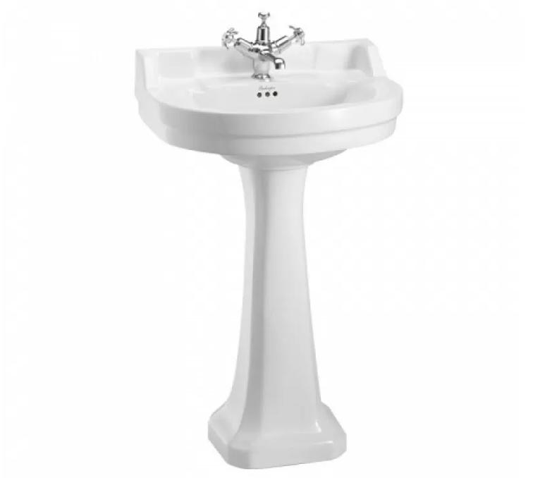 Раковина 56х47хh90см, с 1 отв.д/смесит., пьедестал в компл., Edwardian ZZ