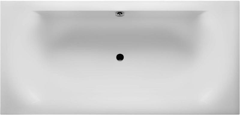 Ванна 170х75см, без ножек/рамы, панелей, слива-перелива, (акрил цв.белый матовый), Linares Velvet ZZ
