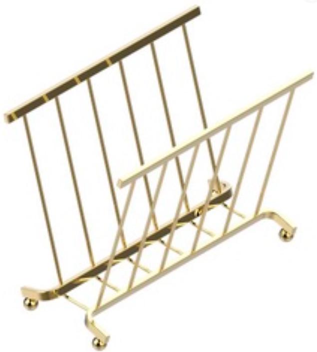 Газетница напольная (цв. бронза (Bronze brillant)) Versailles ZZ