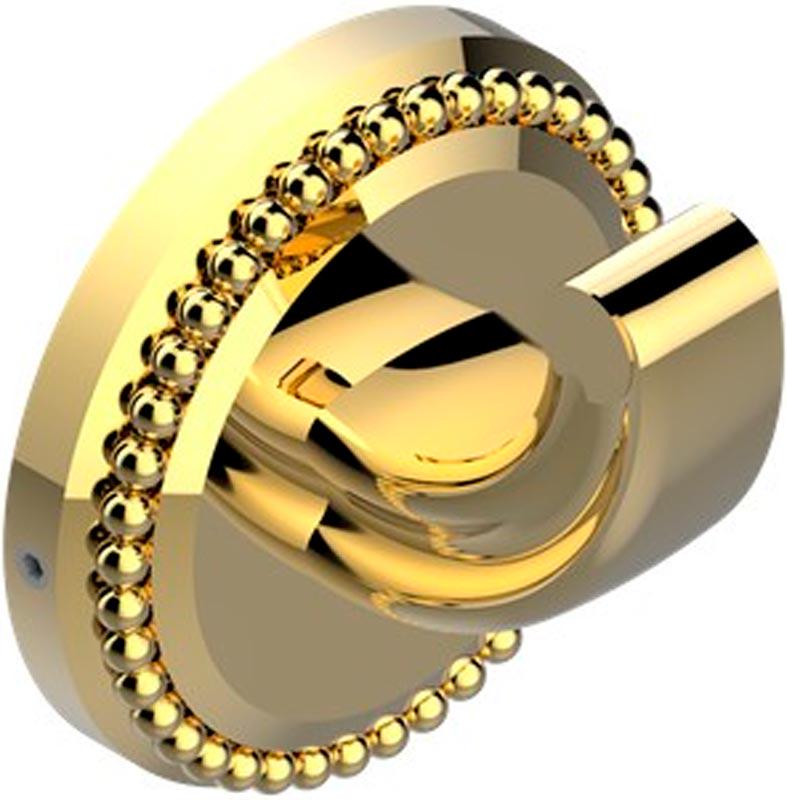 Крючок одинарный, маленький (цв. бронза (Bronze brillant)) Versailles ZZ