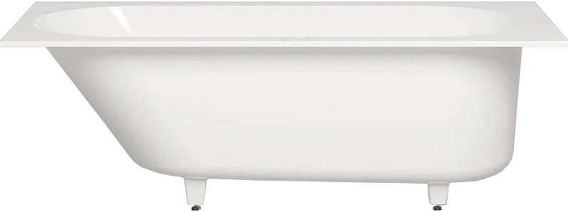 Ванна 1800х800хh600мм,встраив., литой камень S-Sense,.цв.белый глянцевый, на ножках, интегрир.слив-перелив, д/к Up&Down в компл., Ornella Kit ZZ