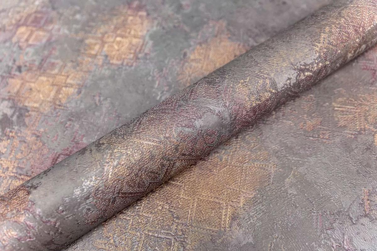 Обои виниловые Ренессанс мотив, коричневый ZZ