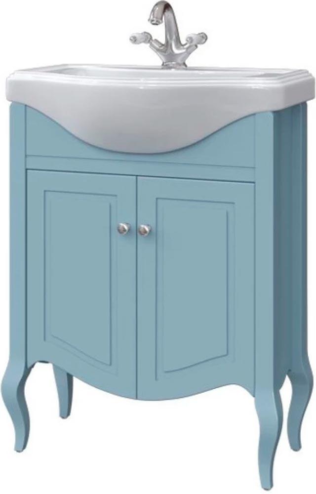 Тумба напольная "Verona-H"- 65 см. антарктида, с 2 дверцами, БЕЗ раковины, (Ручка: Арт. B17 флоренция ) ZZ