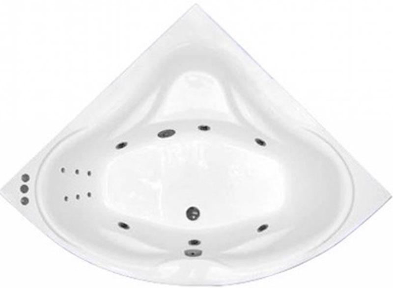 Ванна 150х150хh58,5(49)см, на раме, слив/перелив в компл., БЕЗ ПАНЕЛИ, Galateya ZZ