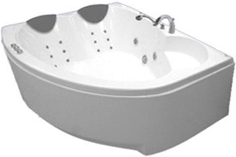 Ванна 190х138см, гидромассаж, массаж спины, слив/перелив и панель в компл., (фурнитура цв. хром), Infinity Love ZZ