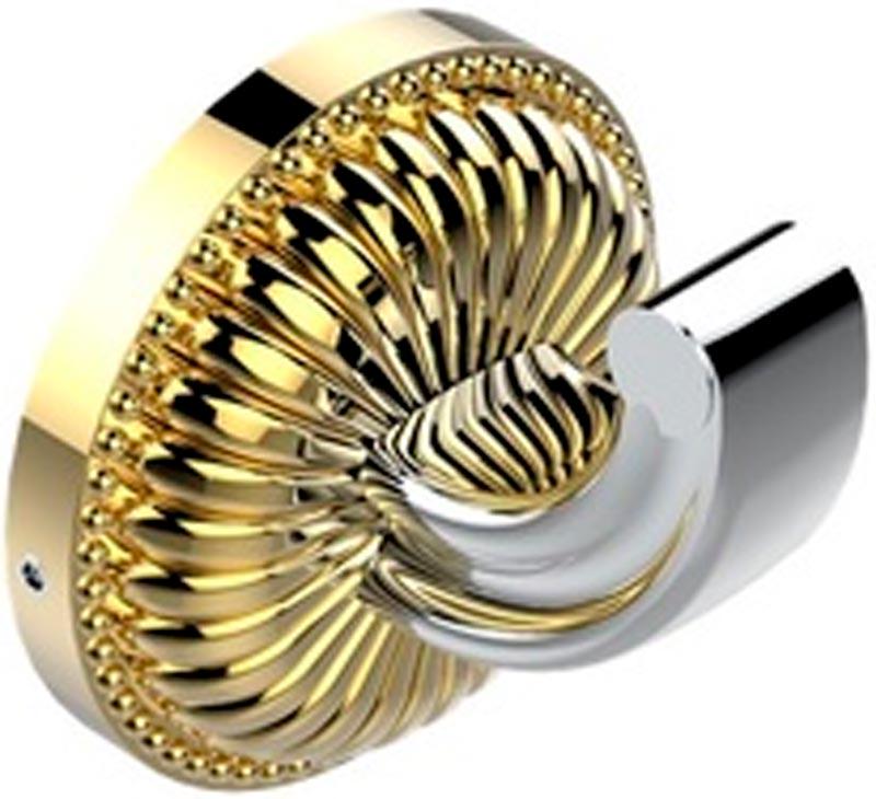 Крючок одинарный, маленький (цв. золото (Dore)) Cygne ZZ