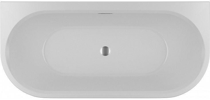 Ванна 184х84см, пристенная, ножки, слив-перелив в компл., (акрил цв.белый), Desire Back2Wall ZZ