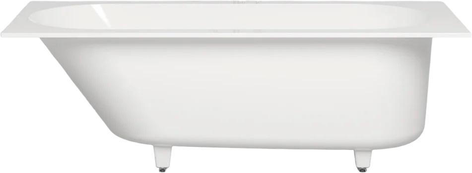 Ванна 1700х800хh600мм, встраив., литой камень S-stone матовый цв.белый, на регулируемых опорах, БЕЗ слива-перелива, Ornella ZZ